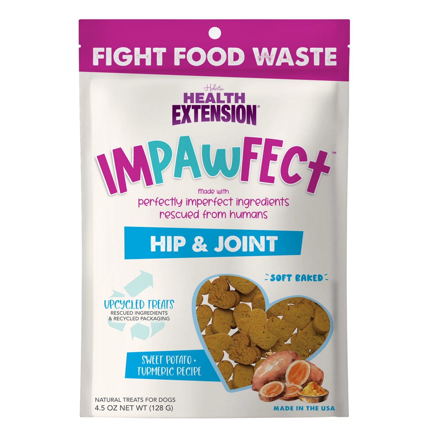 Impawfect Sweet Potato & Turmeric Treats For Hip and Joint Support