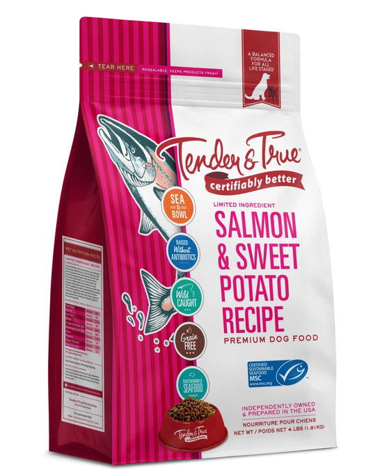 Dry Dog Food Salmon and Sweet Potato Recipe