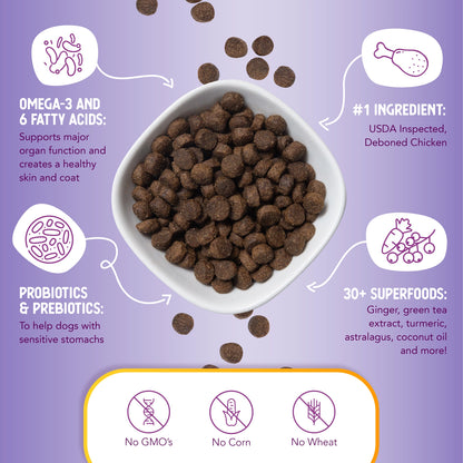 Dry Dog Food Chicken and Brown Rice Recipe