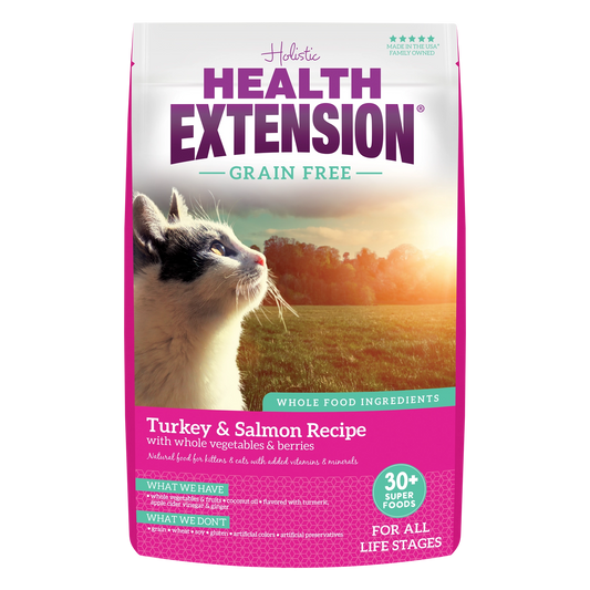 Dry Cat Food Grain Free Turkey and Salmon Recipe