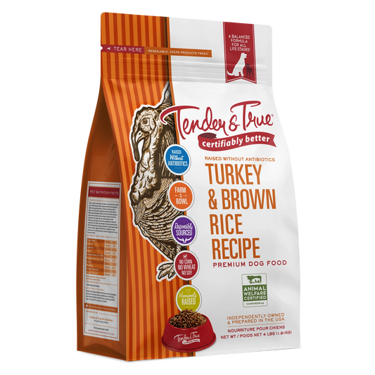 Dry Dog Food Turkey and Brown Rice Recipe